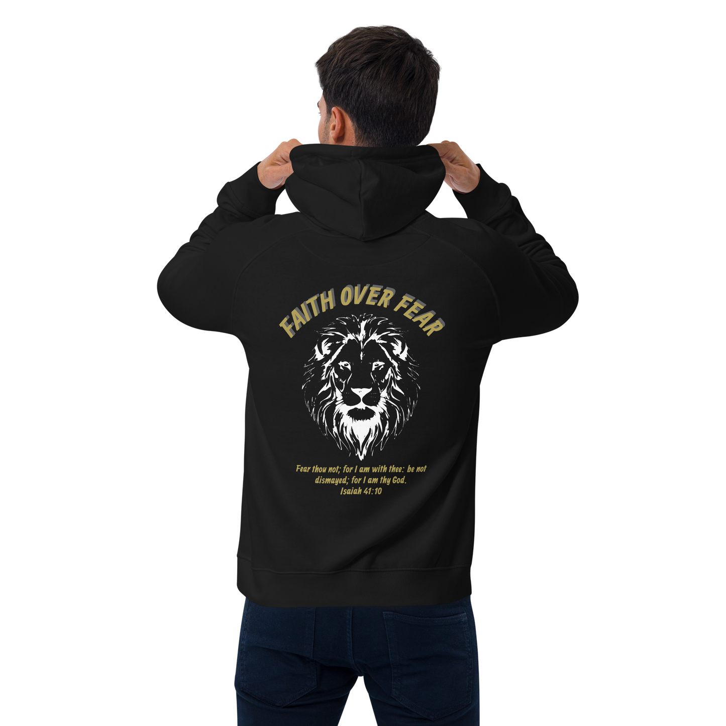 The "Faith Over Fear" Lion Hoodie