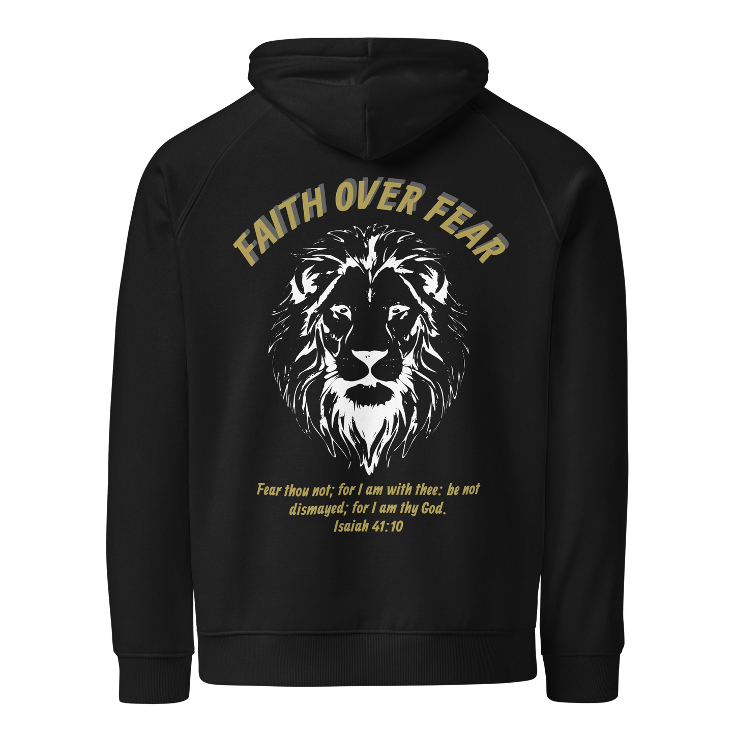 The "Faith Over Fear" Lion Hoodie