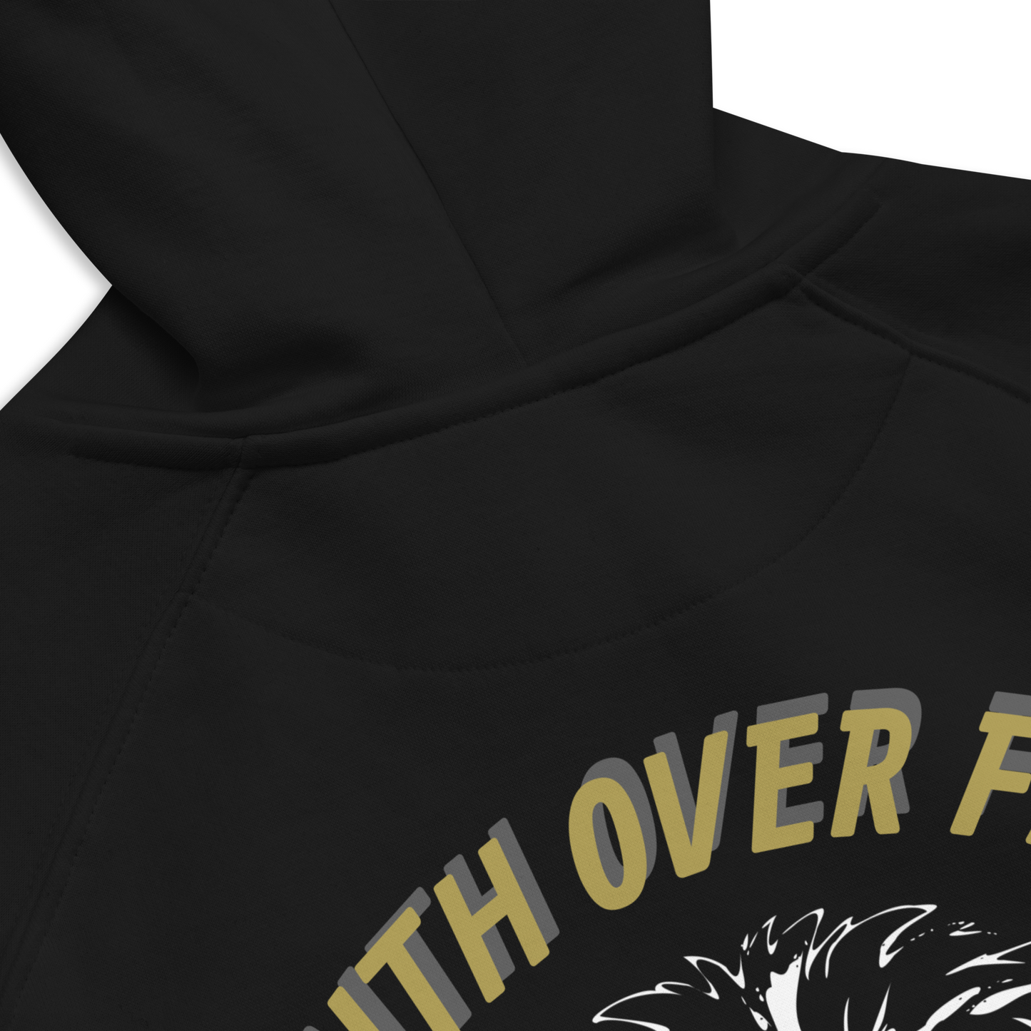 The "Faith Over Fear" Lion Hoodie